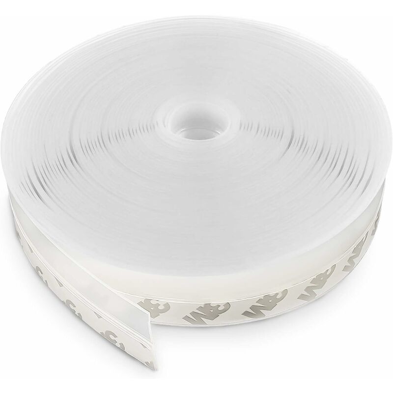Silikon-dichtungsstreifen, Selbstklebender Türdichtungsstreifen, Türdichtung, Wasserdicht, Winddicht, Staubdicht, Geräuschdämmend (35 Mm X