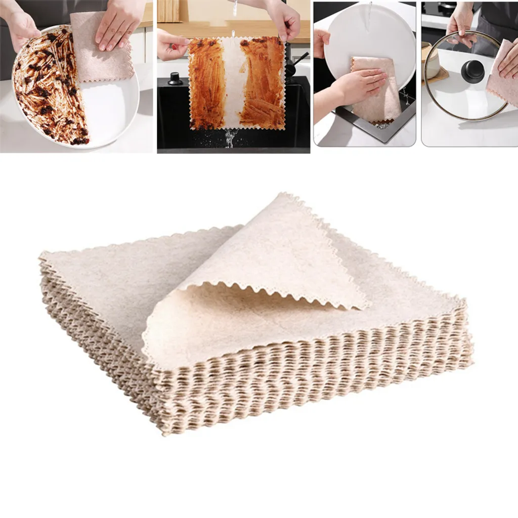 25 Mikrofasertücher (25 × 25 Cm), Streifenfreie Mikrofasertücher Für Haushalt, Küche Und Autoglas