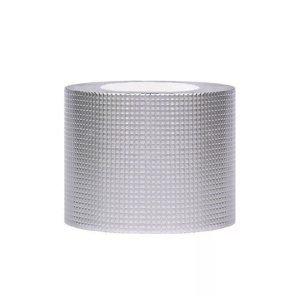 Wasserdichtes Butylkautschukband Mit Äußerer Aluminiumfolie, Starker Selbstklebender Dichtungsstreifen Zur Reparatur Von Dachlecks Und Zur Abdichtung Von Oberflächenrissen (50 Mm 5 M)