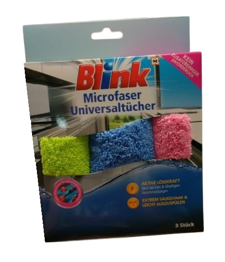 Blink/ Universal/ Mikrofiberduk/ 3er-pack