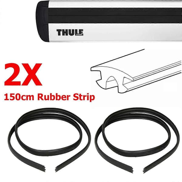 2x Ersatz-gummidichtung Für Thule T-schienen, Wingbars Aerobars Stange, Rhino Reconn 200 Cm