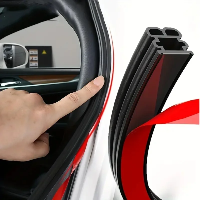 Autodichtungsstreifen – Schalldämmung & Wasserdicht – Doppellagig, Dicker Klebstoff Für Optimale Schalldämmung & Langlebigkeit, 25 M