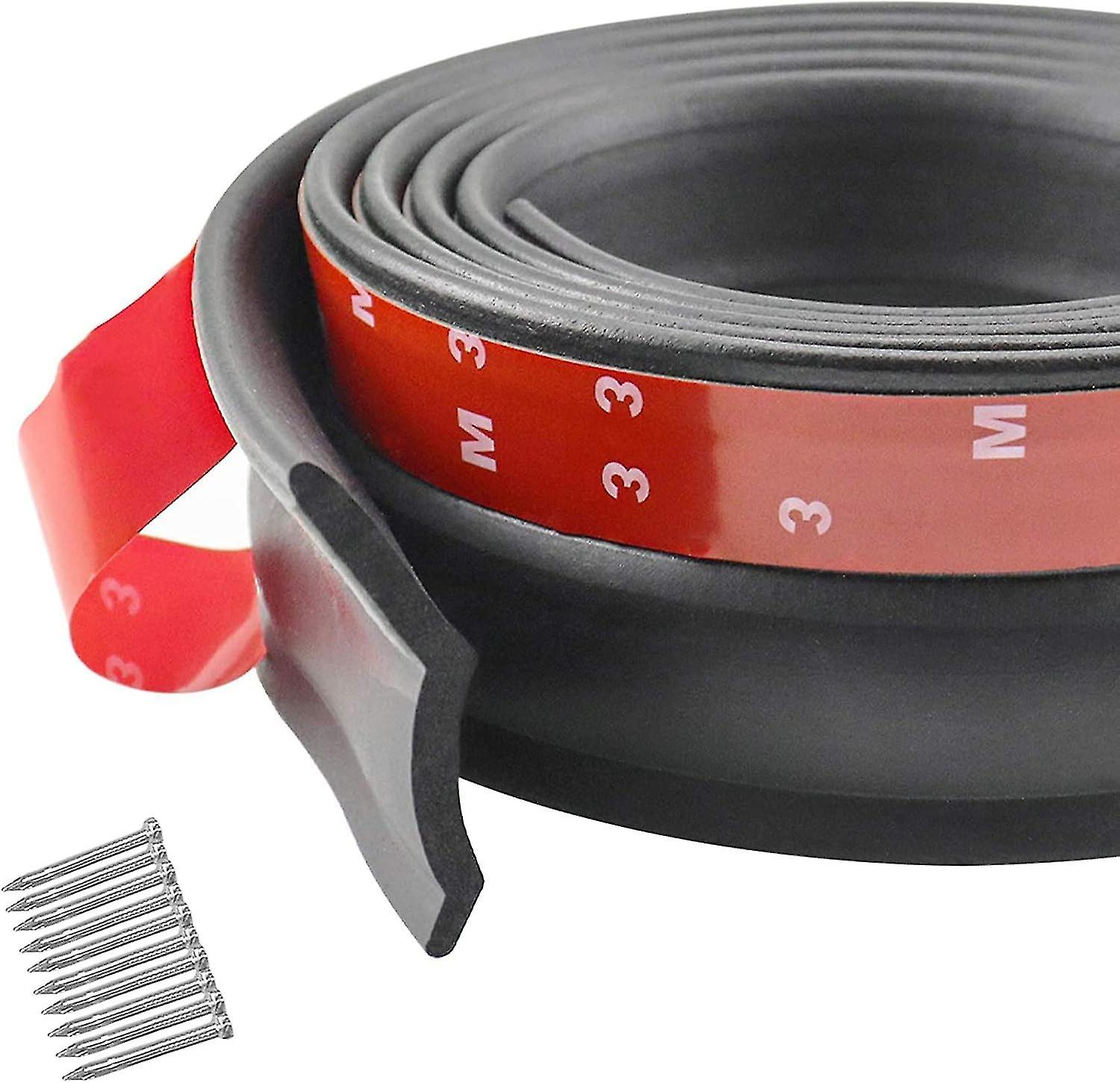 Universelle Garagentordichtung 3 M, Multifunktionale Garagentor-gummileiste, Garagentor-bodendichtung