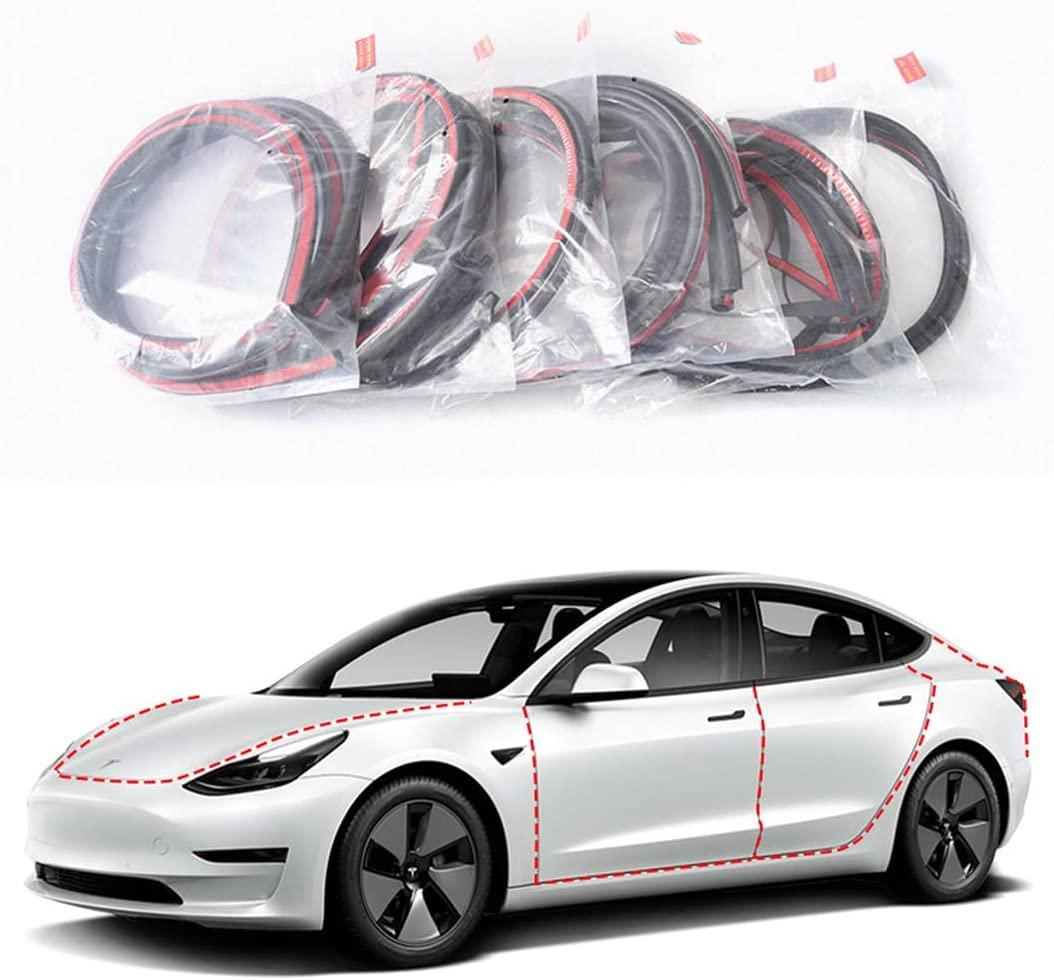 Tesla Model 3 Türdichtungssatz, Gummistreifen, 8er-pack