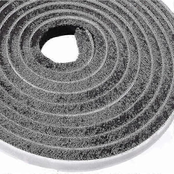 Selbstklebende Bürstenleiste, Wind- Und Staubdicht, Für Schiebefenster Und -türen, Schwarz, 9 Mm X 9 Mm, 10 M
