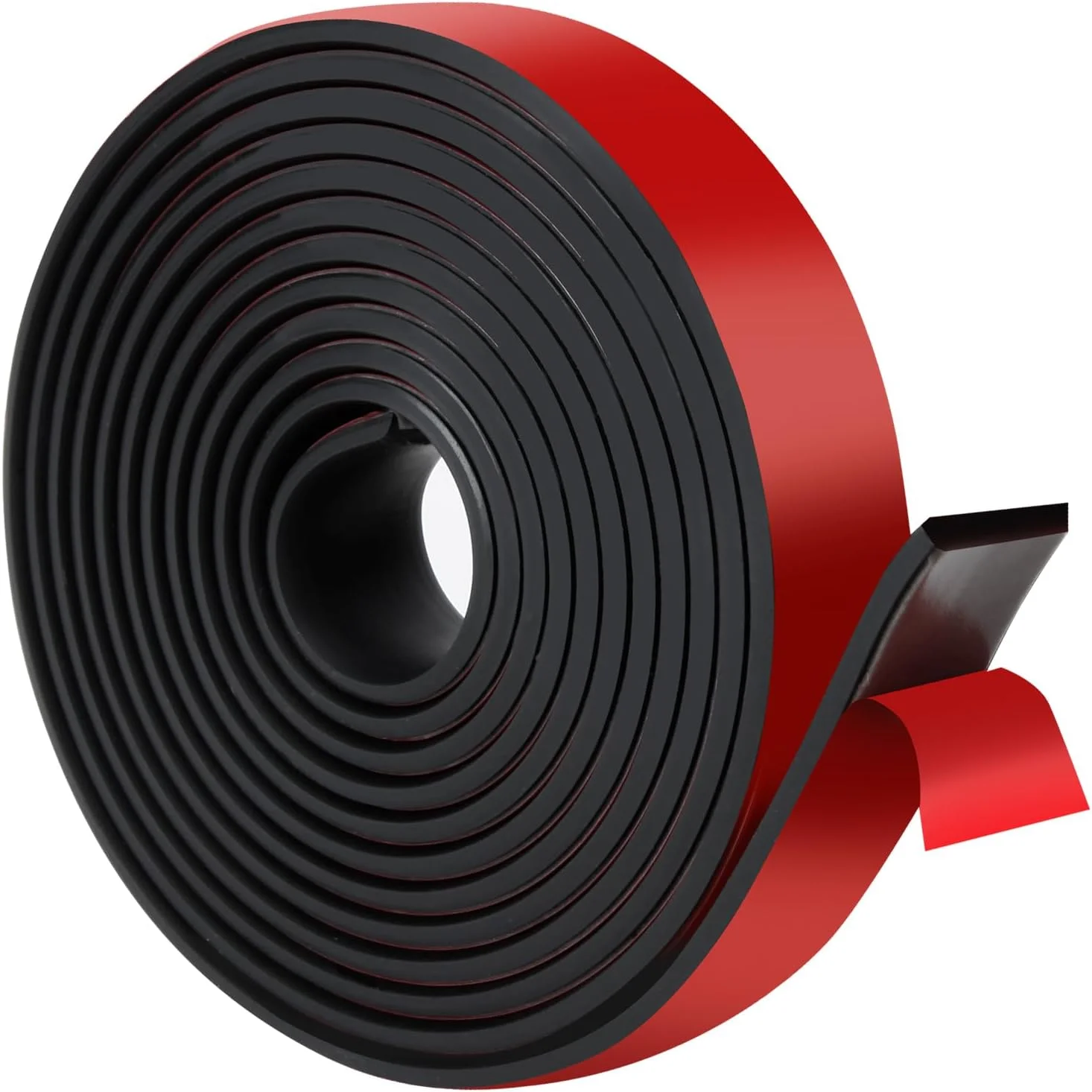 Selbstklebender Neopren-gummistreifen Auf Rolle Mit Kleberückseite Für Dichtungen, Polster, Abdichtungen, Bastelarbeiten Und Schutz, 2,54 Cm X 0,32 Cm X 3,05 M
