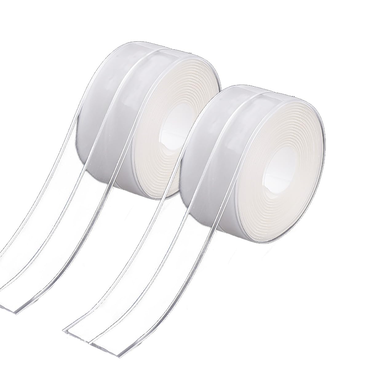 Wasserdichtes, Transparentes Dichtungsband Für Badezimmer, Selbstklebend, Schimmelresistent, 38 Mm X 3,2 M