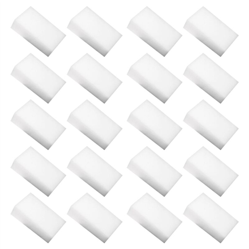 20 Stück Magische Schwamm-reinigungstücher Für Die Autoreinigung / Nano-mikrofaser-flachschwamm 10 X 6 X 2 Cm