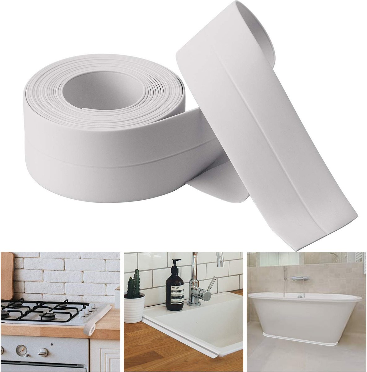Klebeband – Hygieneband – Pvc-dichtungsstreifen – 38 Mm X 3,2 Meter