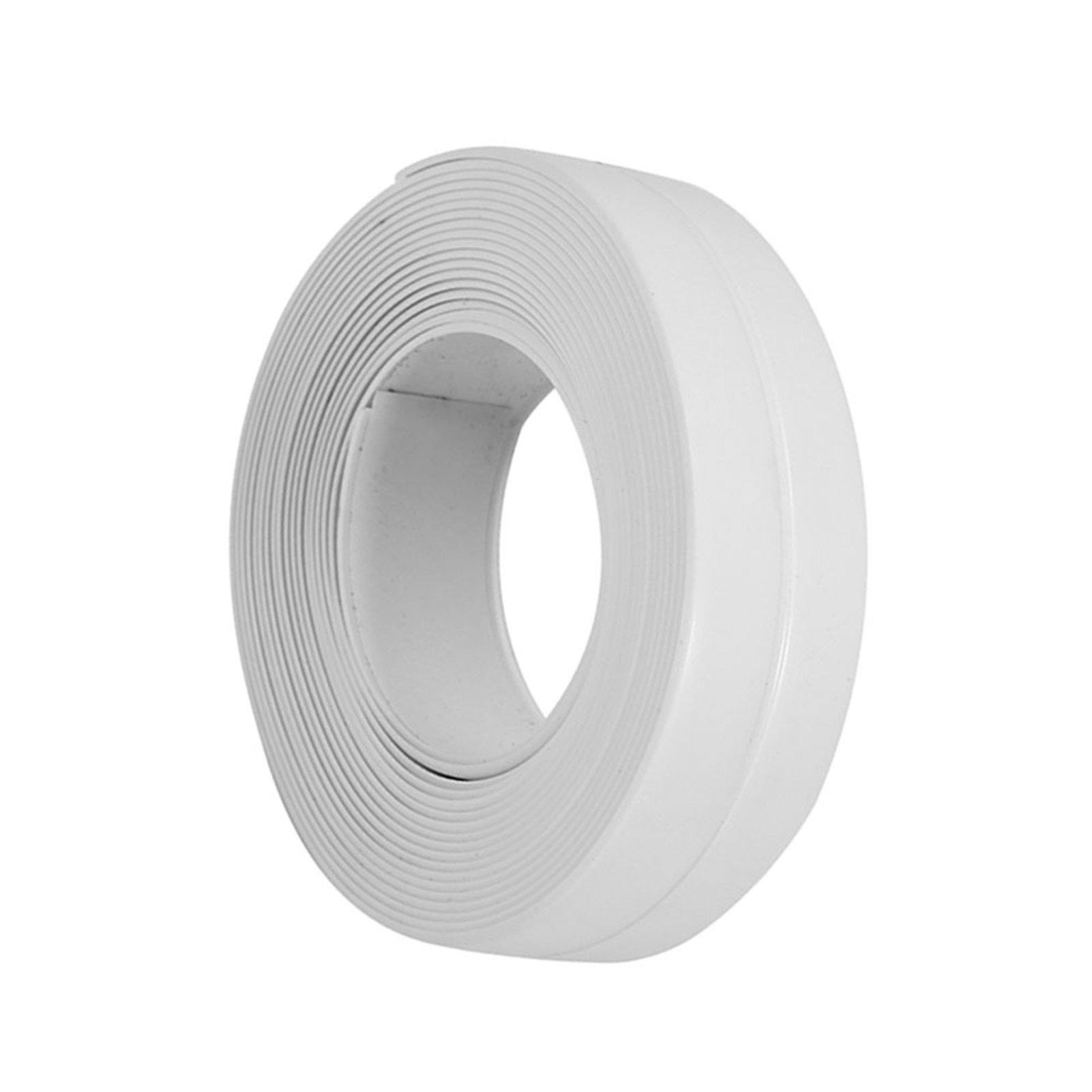 Dichtungsstreifen Für Badezimmerwände – Weiß, Selbstklebend, 22 Mm X 3,2 M