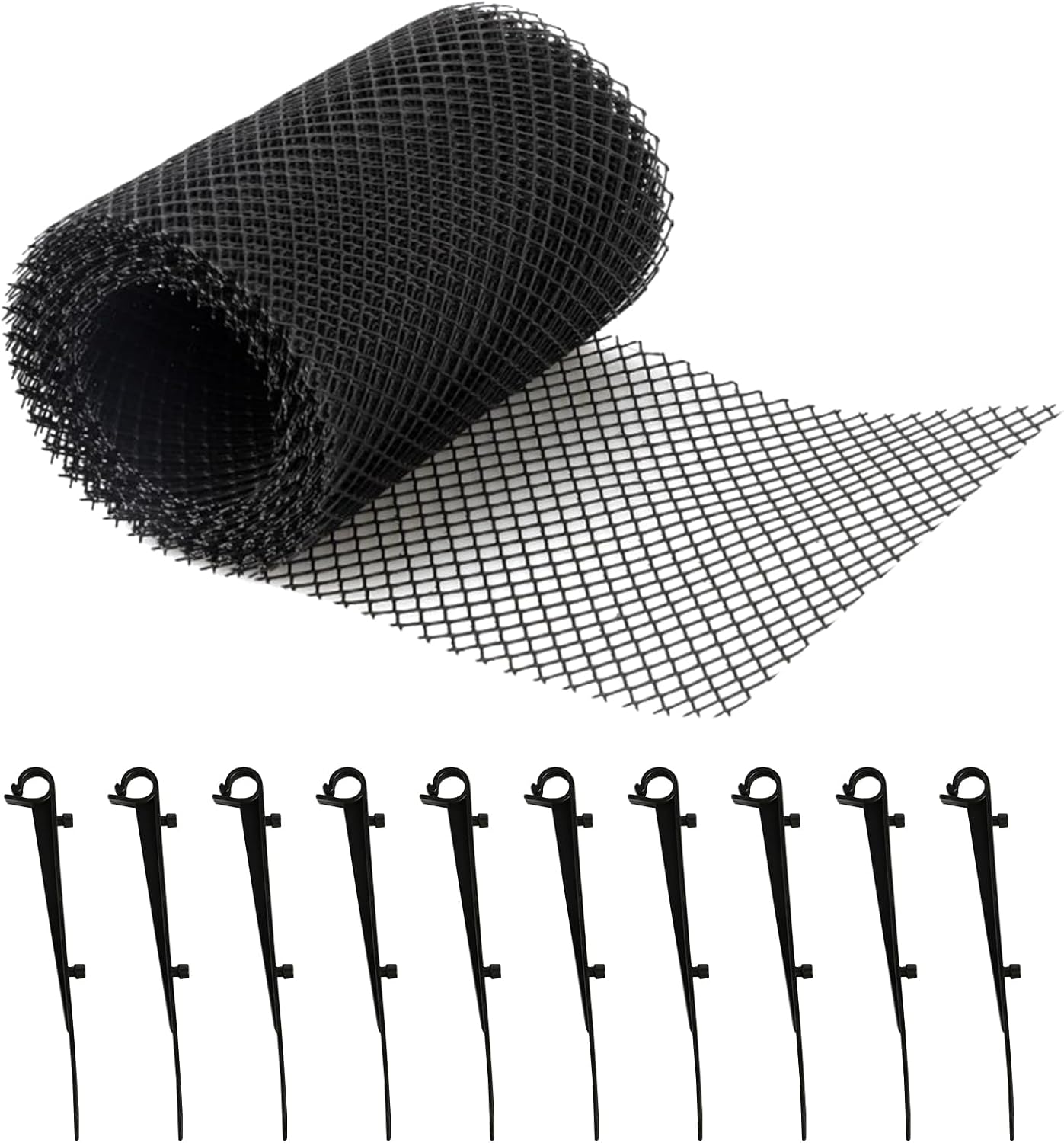 Laubschutz Für Dachrinnen, 6 M X 15 Cm, Mit 10 Clips, Dachrinnenschutz, Für Häuser, Carports, Ställe, Dachrinnen