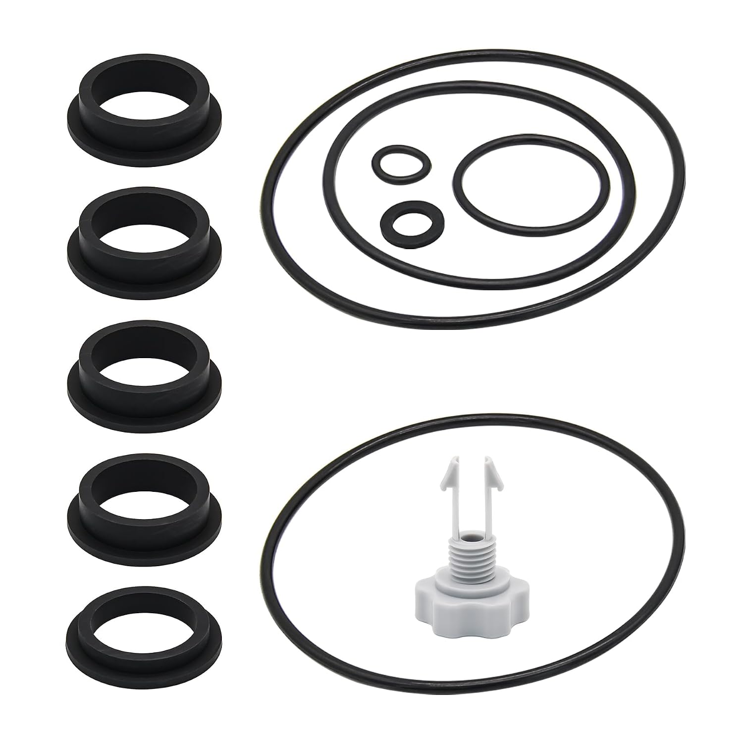 Ersatzteile Für Intex Krystal Clear Sandfilterpumpen – Dichtungssatz Für Aufstellpool-sandpumpen (intex-teilenummer 25013) – 12 Stück