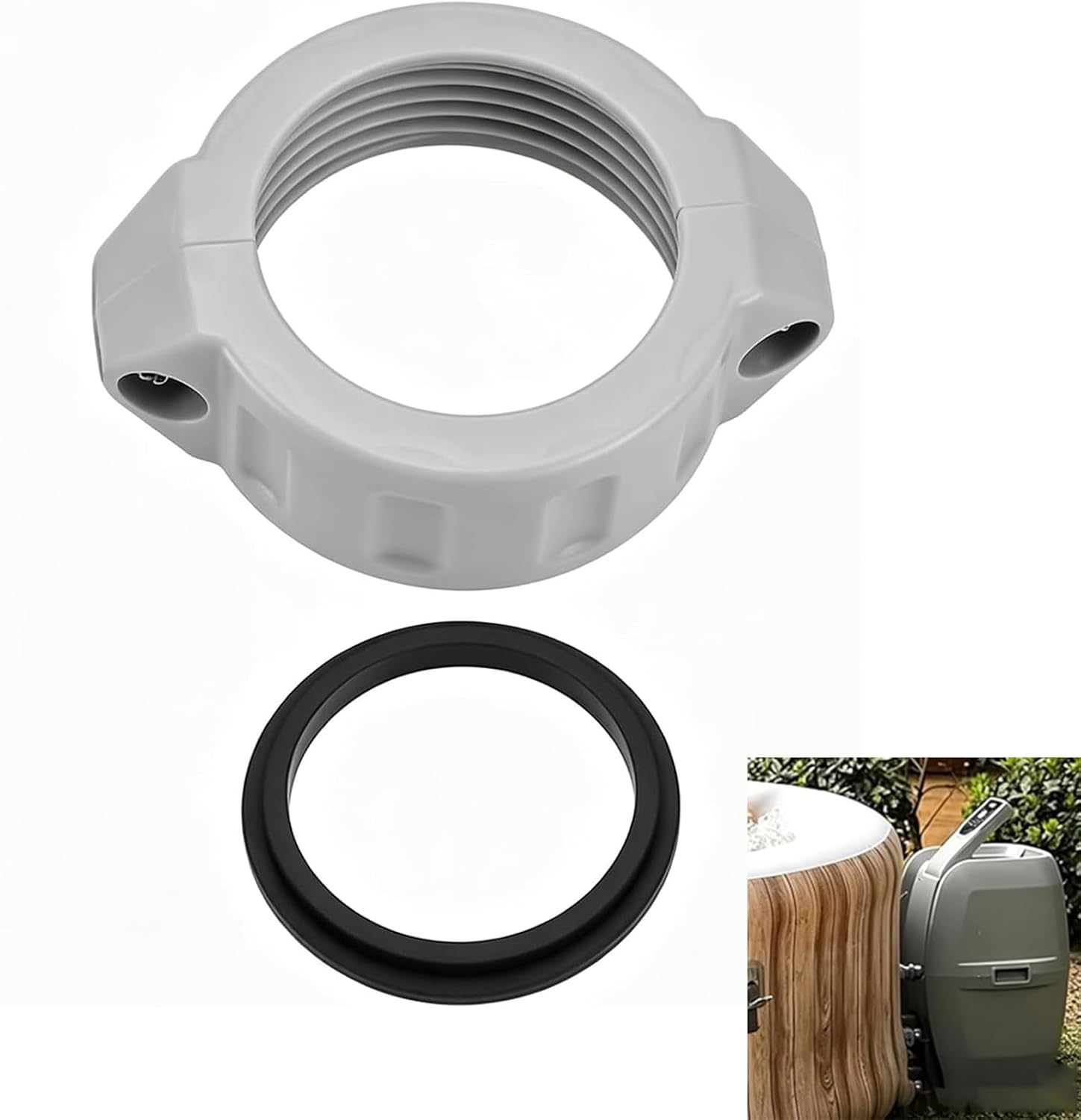 Ersatz-pumpenkupplung P06574 Für Lay-z-spa Coleman Und Hydrojet Pro Modelle, Luftkupplung Für Whirlpools, Ersatzteile Für Miami Lazy Spa