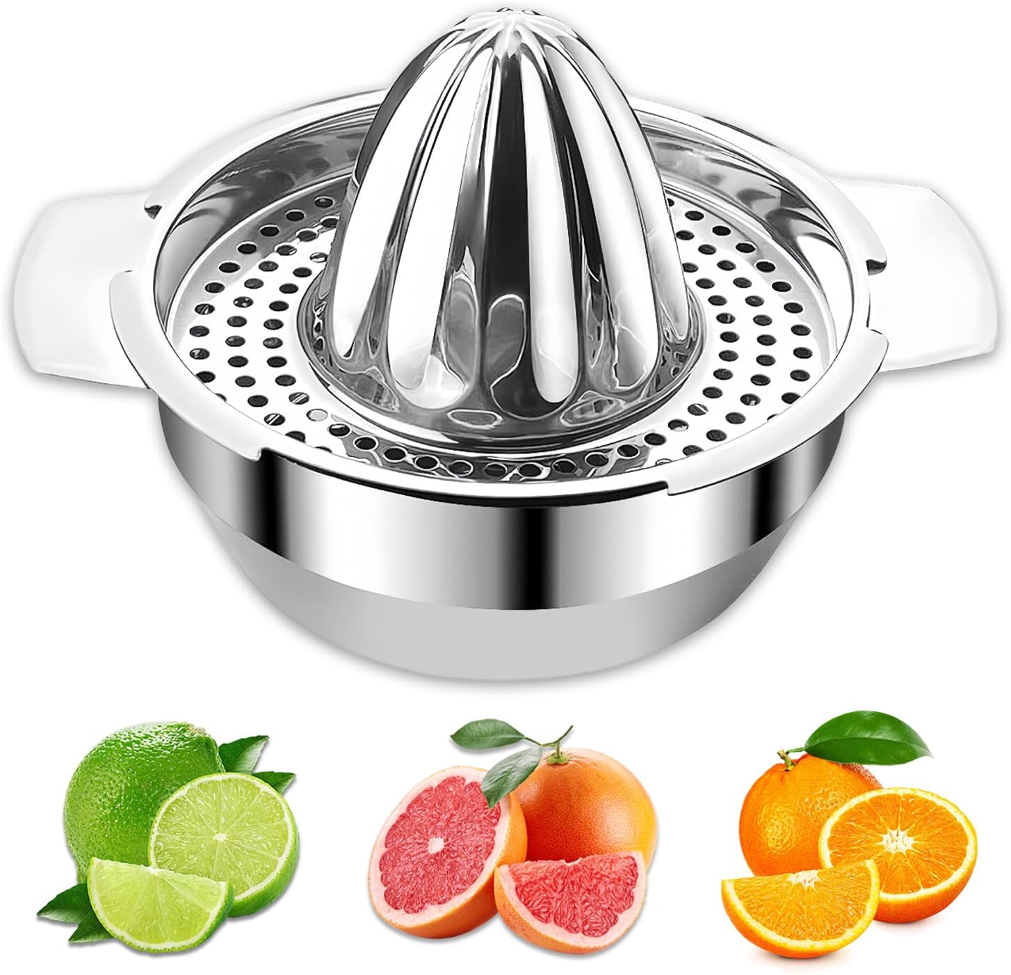 Manuelle Zitruspresse Aus Edelstahl 304 Für Früchte, Zitronen, Orangen, Für Den Haushaltsgebrauch, Küche, Kleine, Kreative Zitruspresse