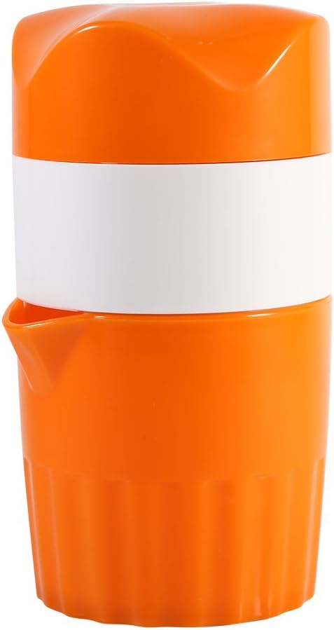 Manuelle Zitruspresse, Orangenpresse, Manuelle Fruchtpresse, Rotationspresse Mit Manuellem Deckel, Fruchtentkerner Mit Sieb Und Behälter
