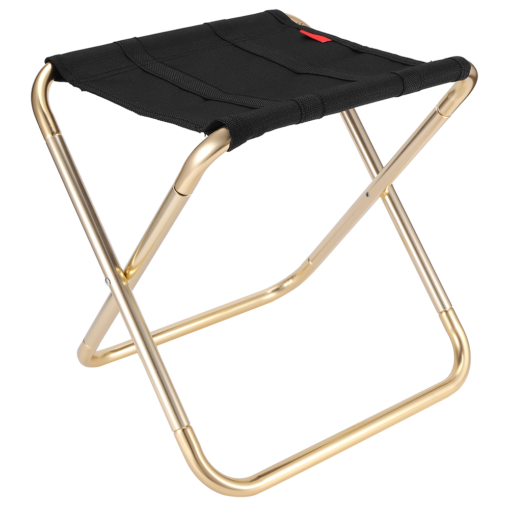 Klappbarer Campinghocker Aus Aluminiumlegierung, Tragbarer Klappstuhl Für Outdoor-aktivitäten Wie Angeln, Grillen Und Camping