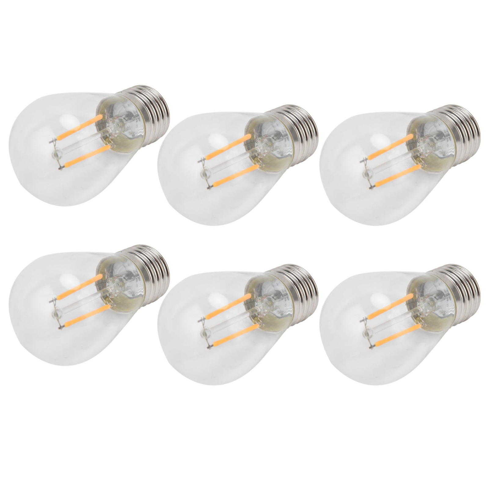 10 Stück Hochkompatible, Verstellbare Led-lichterketten Im Retro-stil Für Den Außenbereich Zur Partydekoration