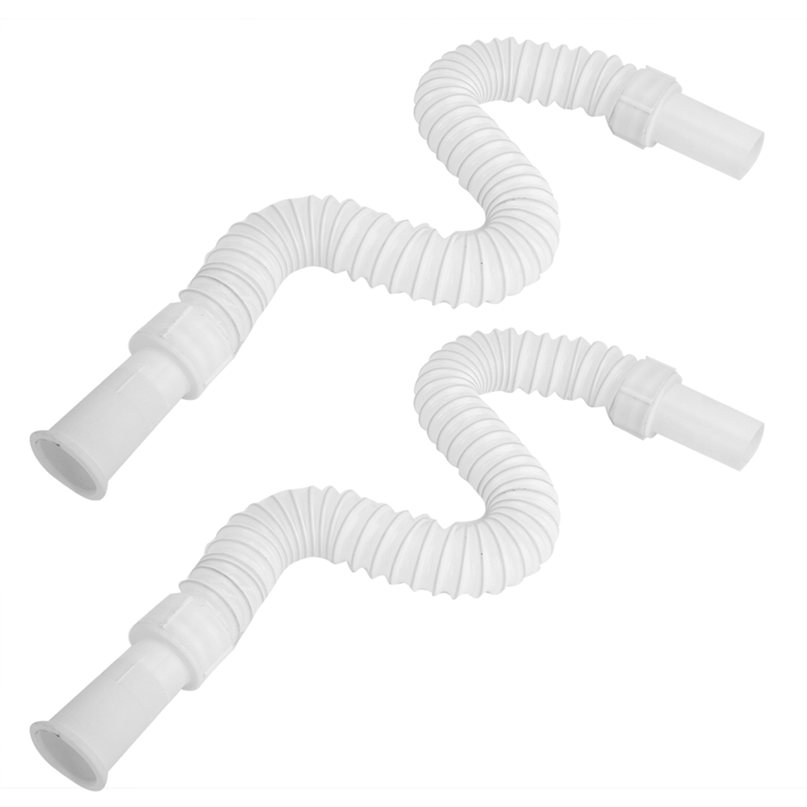 2 Stück Flexible, Einziehbare Abflussschläuche Für Waschbecken Im Badezimmer – Abflusszubehör