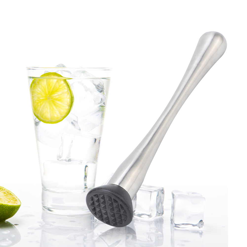 Edelstahl-stößel, Cocktail-muddler, Robuster Eismörser, Getränkemixer