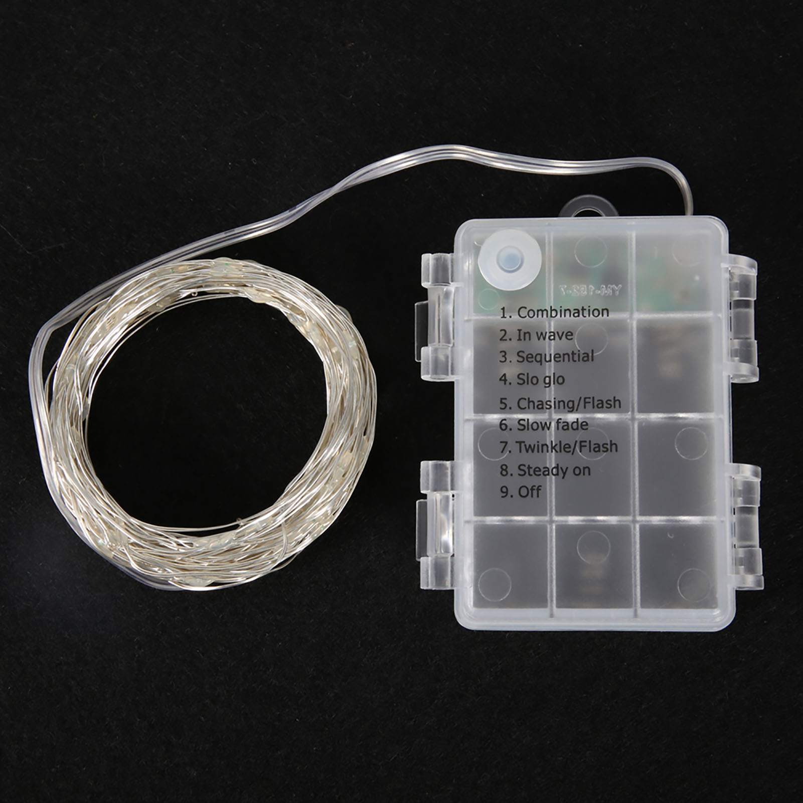 6 M Lange, Wasserdichte Led-lichterkette Aus Kupferdraht Mit Niederspannungsanschluss, Usb-anschluss Und Fernbedienung, Blau