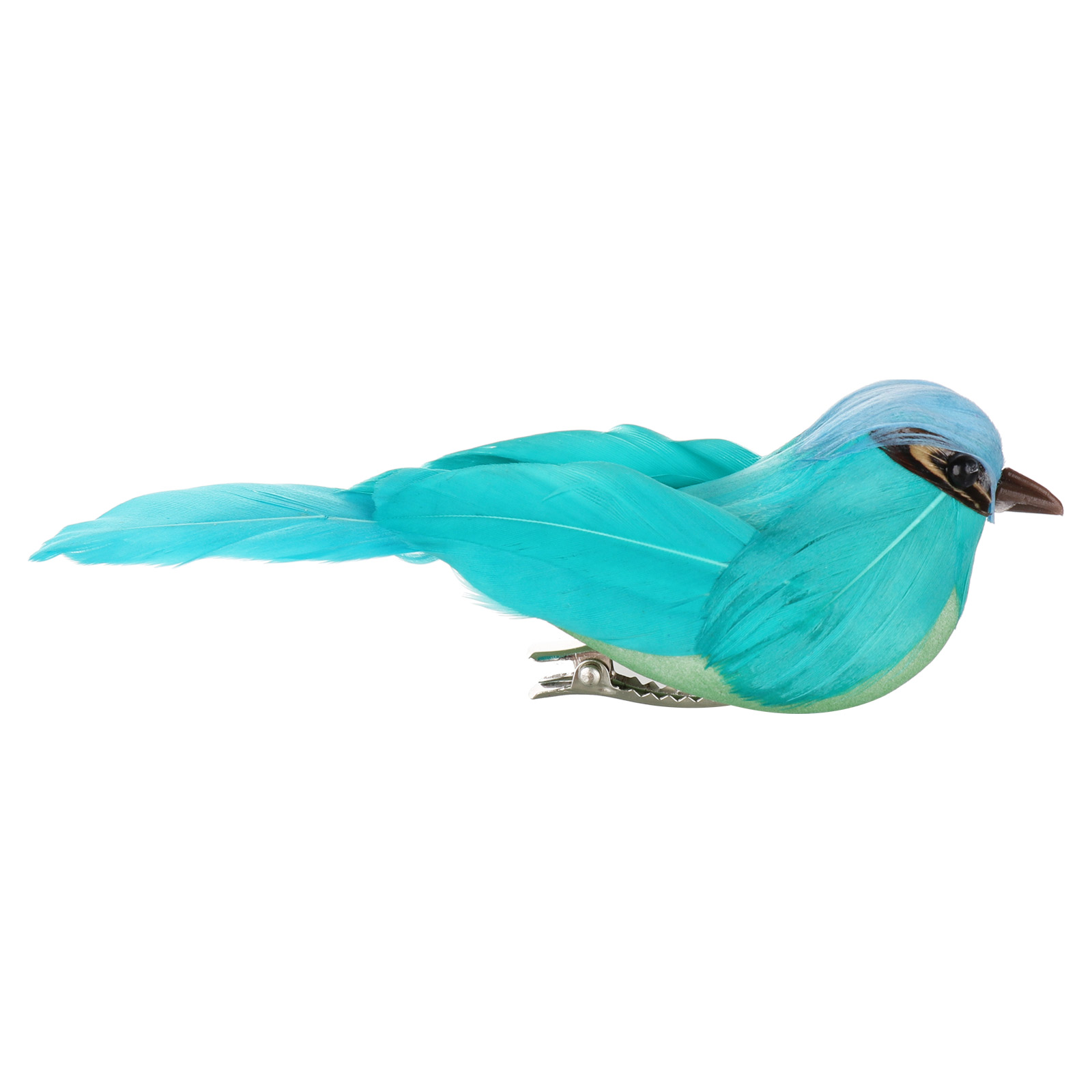 Echtfeder-simulationsvogel, Mori Garden Dekorativer Vogel Bastelarbeiten Schaumstoffkunst Künstlicher Vogel
