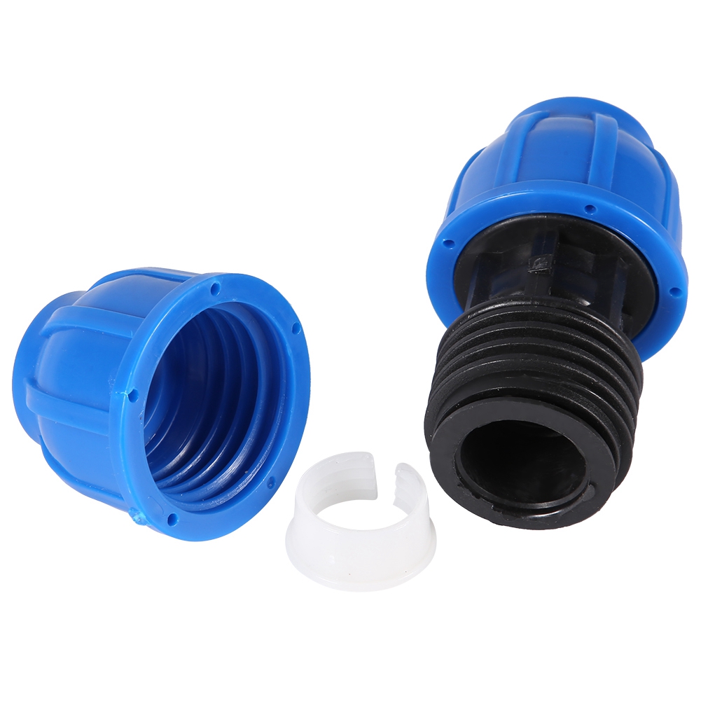 5 Stück Pe-kunststoff 20 Mm Auf 20 Mm Gerader Wasserrohrverbinder Rohrverbindungsadapter