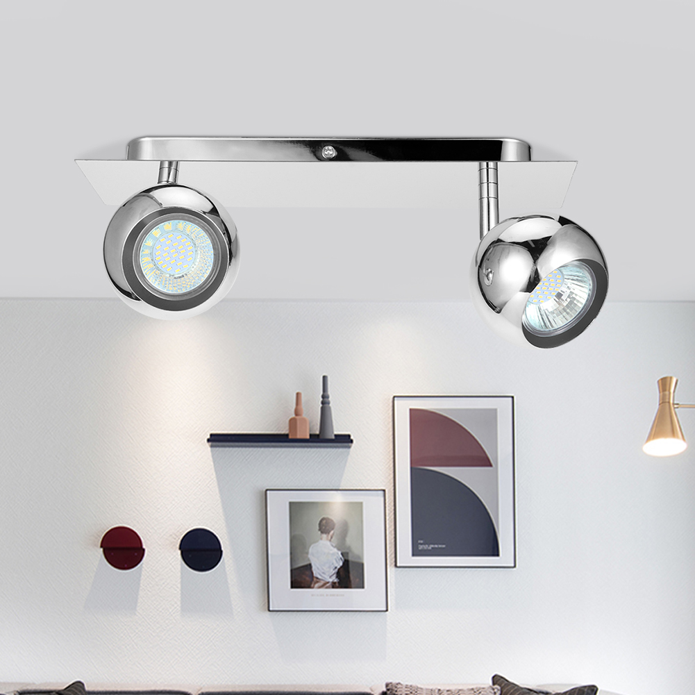 Mr16 Led-deckenspot-wandleuchte Mit Spiegel, Warmweiß, Für Küche Und Bad