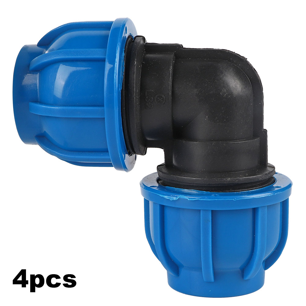 Stück Pe-kunststoff 32 Mm Auf 32 Mm Winkeladapter Verbinder Wasserrohr-fitting-zubehör