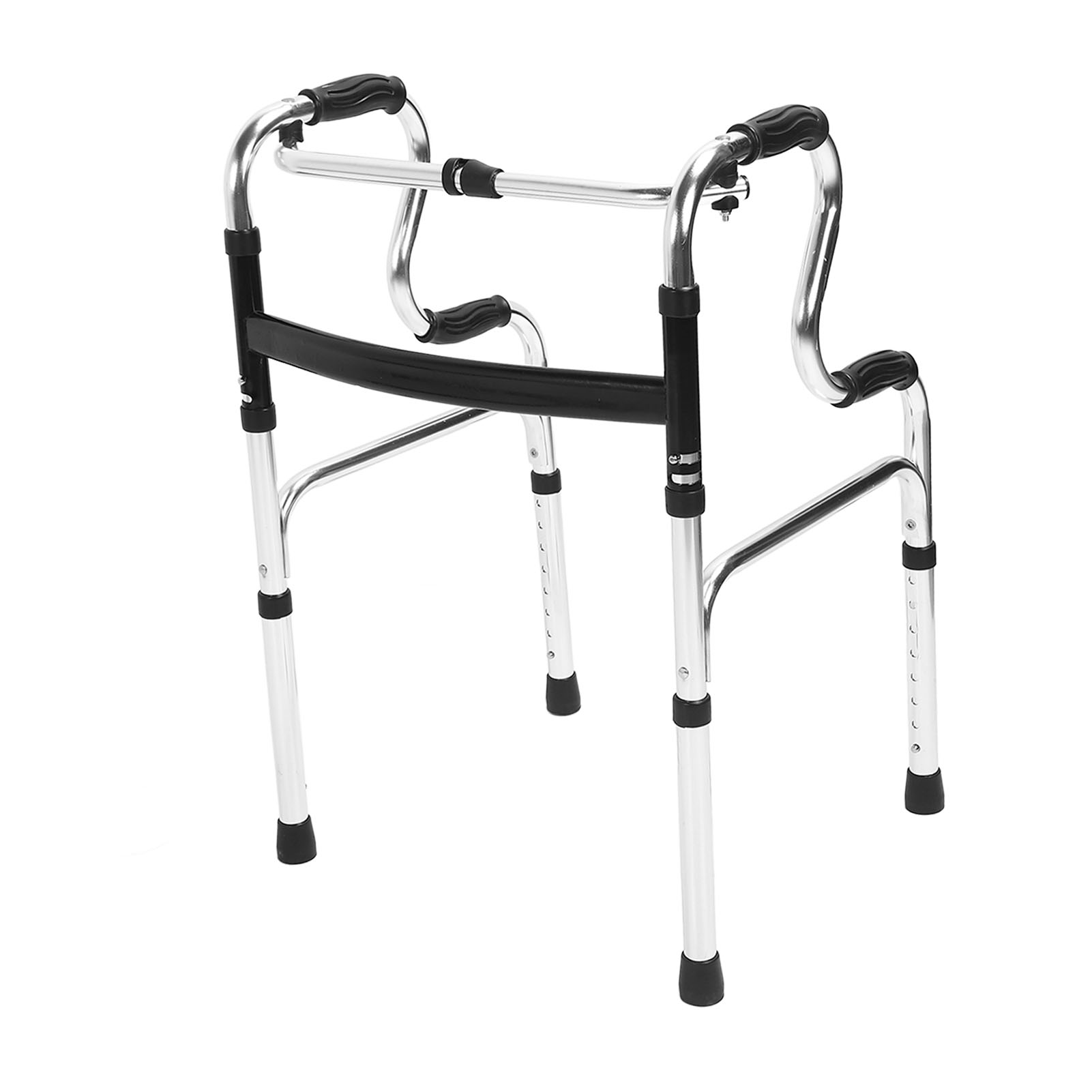 Medizinischer Freistehender Toilettenständer Aus Aluminiumlegierung Mit Gepolsterter Armlehne Und Gehhilfe
