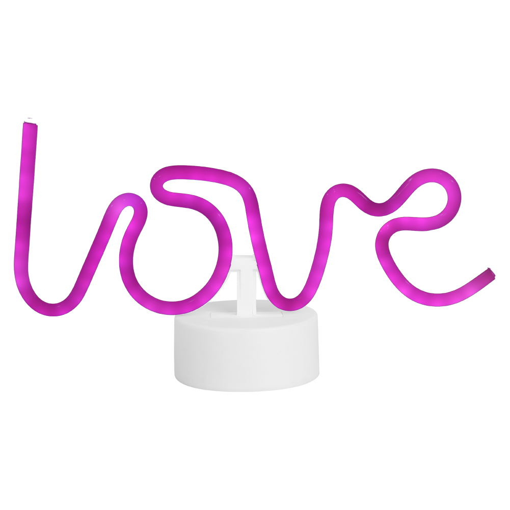 Innovative Led-leuchte In Einzigartiger Form Mit Englischen Buchstaben – Nachtlicht Für Zuhause, Schlafzimmer – Valentinstagsgeschenk