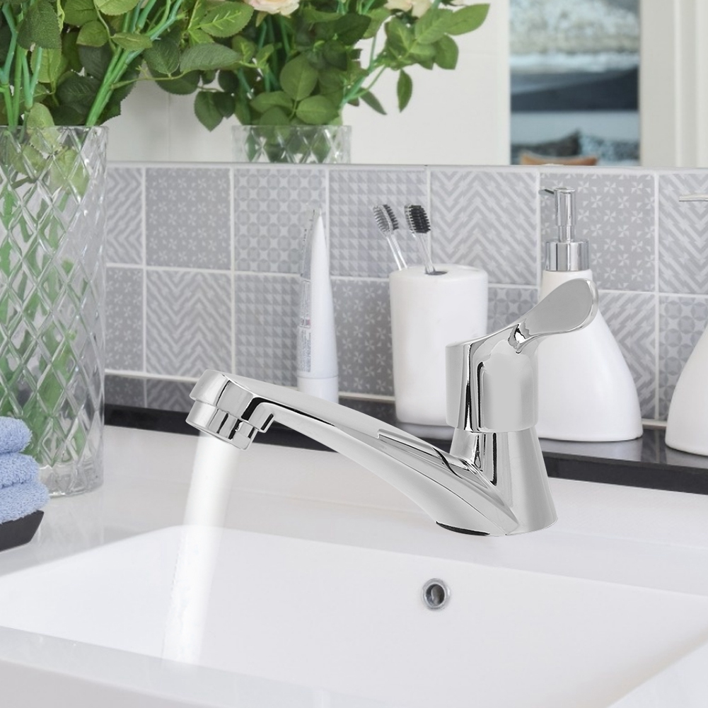 G1/2-zoll-einhebel-wasserhahn Für Waschbecken Im Badezimmer