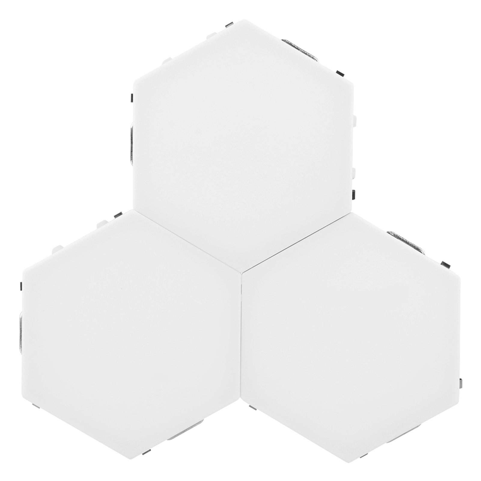 Moderne, Schlichte Sechseckige Led-wandleuchte Zum Selberbauen, Dekorative Beleuchtung Für Zuhause, Eu-stecker 110–240 V
