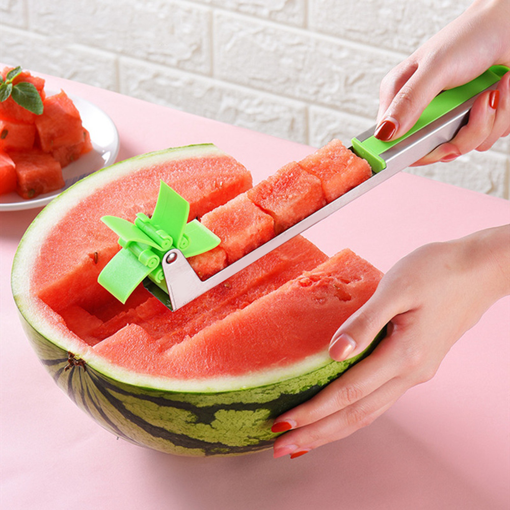 Wassermelonenschneider Aus Edelstahl, Obst- Und Wassermelonenschneider, Küchenzubehör