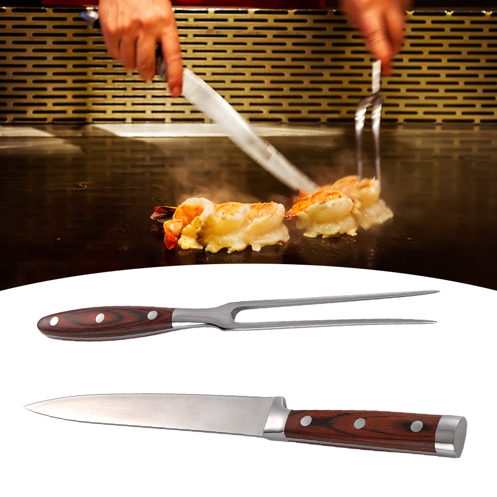 Grillbesteck-set Aus Edelstahl