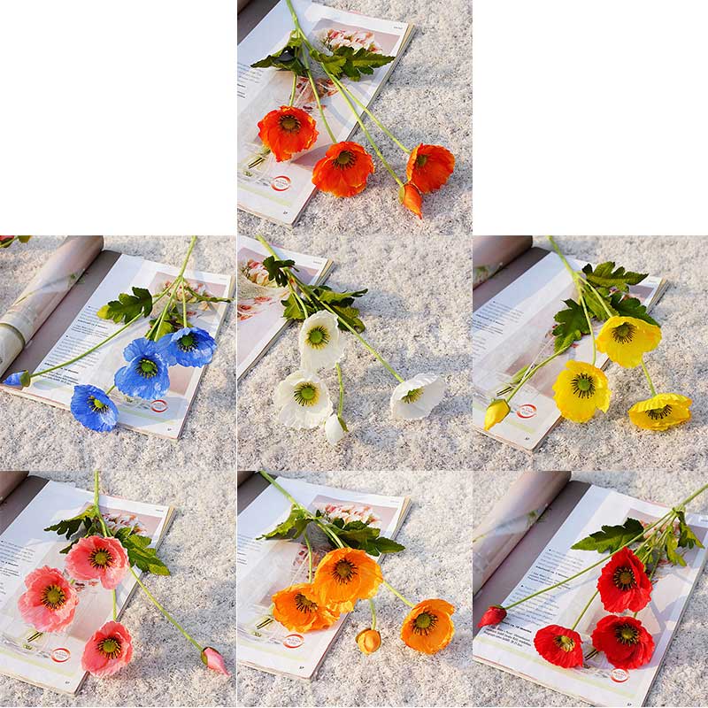 Künstliche Blume, Dekorativ, Naturgetreu Und Elegant, Für Zuhause, Wohnzimmer, Hochzeit, Korallenrot