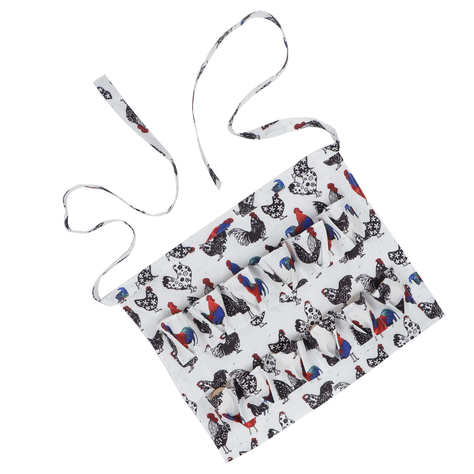 Eiersammelschürze Mit Mehreren Taschen Für Hühner- Und Enteneier, Bauernhofbedarf, Typ 2, L, 12 Taschen