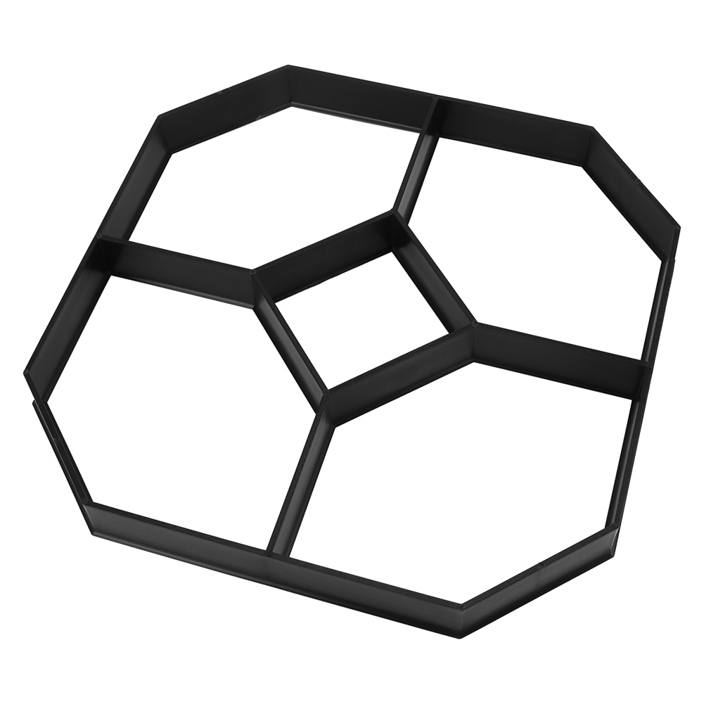 Sechseckige Diy-betonpflasterform Für Gartenwege Aus Zementziegeln, Ideal Für Terrasse Und Hof