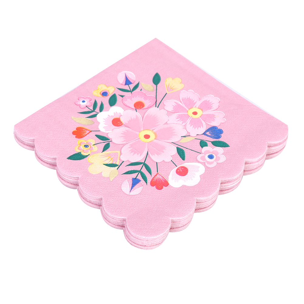 8 Stück 24,5 X 24,5 Cm Schöne Einweg-servietten Aus Seidenpapier Für Partys Und Hochzeiten
