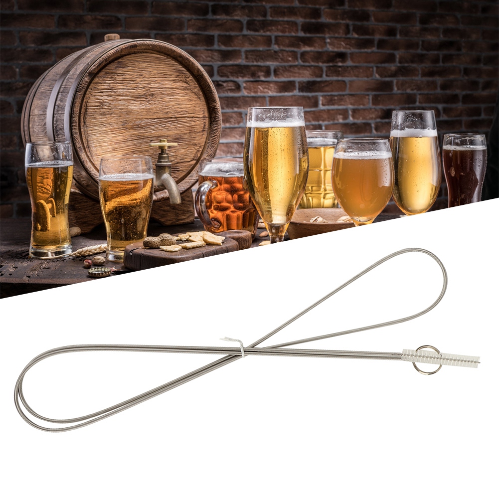 Bier-silikon-pfeifenreiniger, Spiralförmige Reinigungsbürste, 150 Cm, Für 8-10 Mm Silikonschläuche