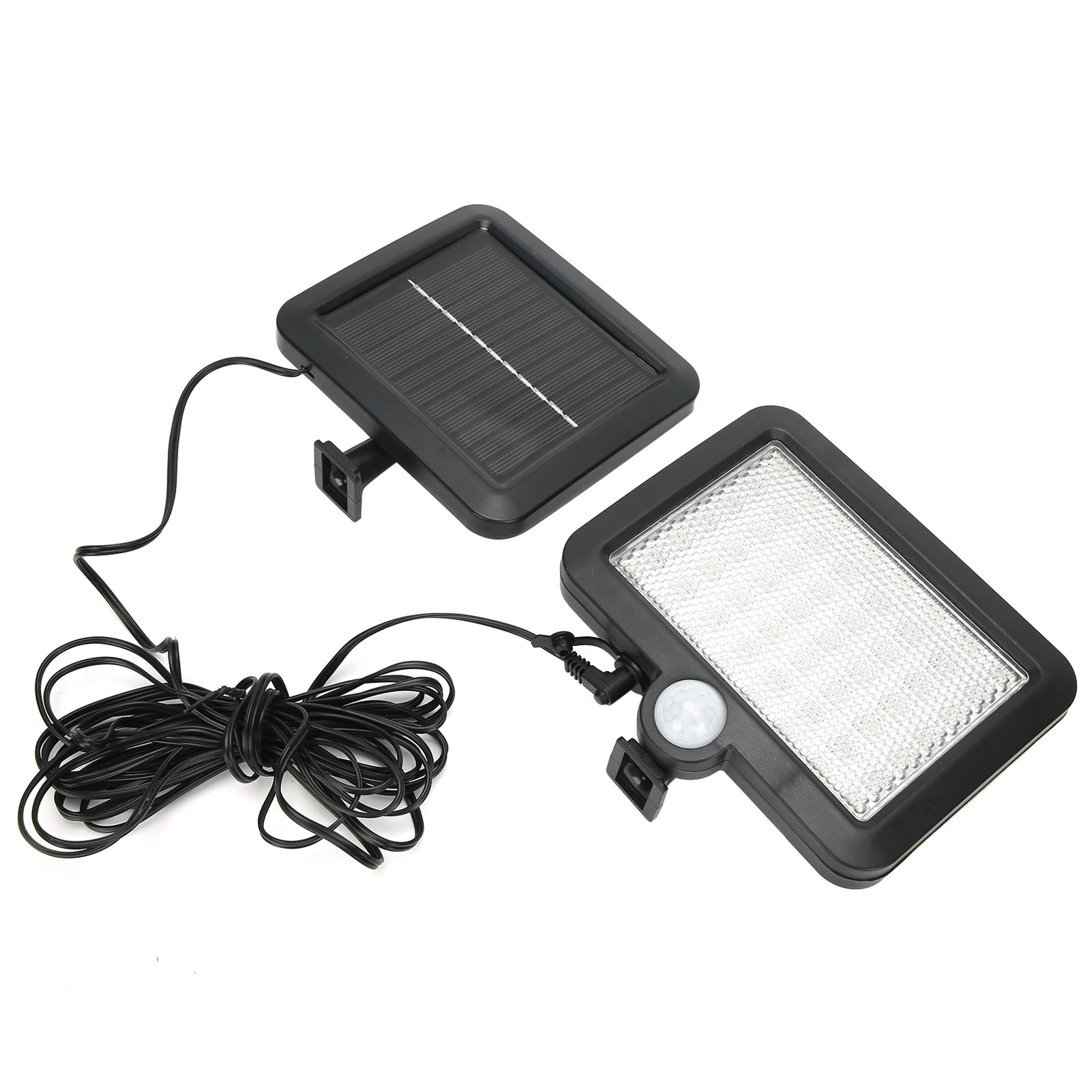 56 Led Solarsensor-trennwandleuchte Für Straße, Mauer, Rasen, Haus Und Garten, Abs-außenstrahler
