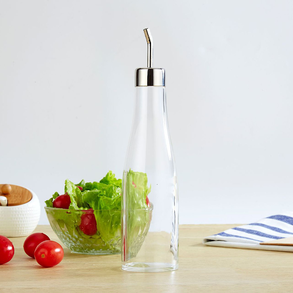 300 Ml Robuste Acryl-ölflasche, Flüssigkeitsbehälter Für Gewürze, Essig, Für Den Einsatz In Der Küche, Im Restaurant Oder Zu Hause