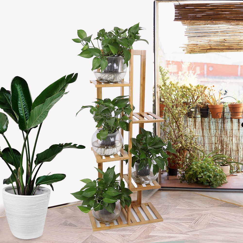 5-stöckiges Pflanzenregal Für Drinnen, Blumenablage, Topfhalter Für Sukkulenten