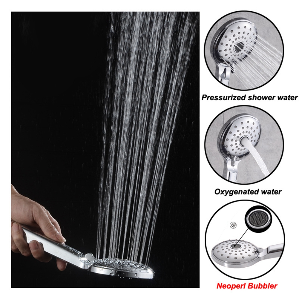 G1/2 Zoll Multifunktions-handbrause-set, Wassersparender Handbrausekopf-schlauch-satz