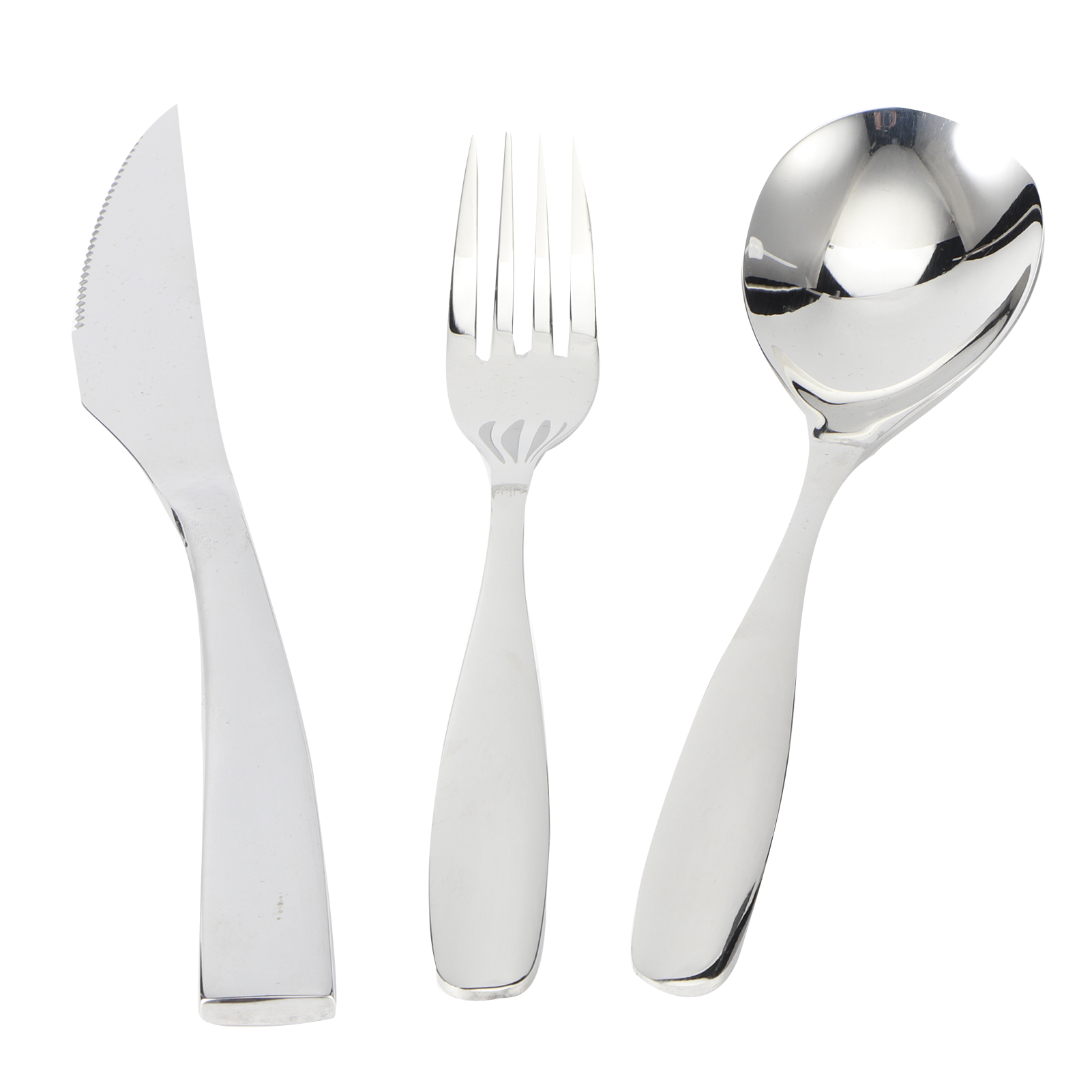 12-teiliges Besteckset Aus Edelstahl 304 Für 4 Personen – Ideal Für Küche, Hotel Und Restaurant.