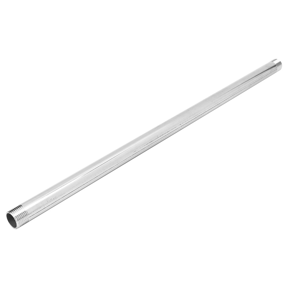 Edelstahl-rohrnippel-adapter Mit Außengewinde, 50 Cm, Verlängerungsstange G1/2 Mit Außengewinde, 50 Cm