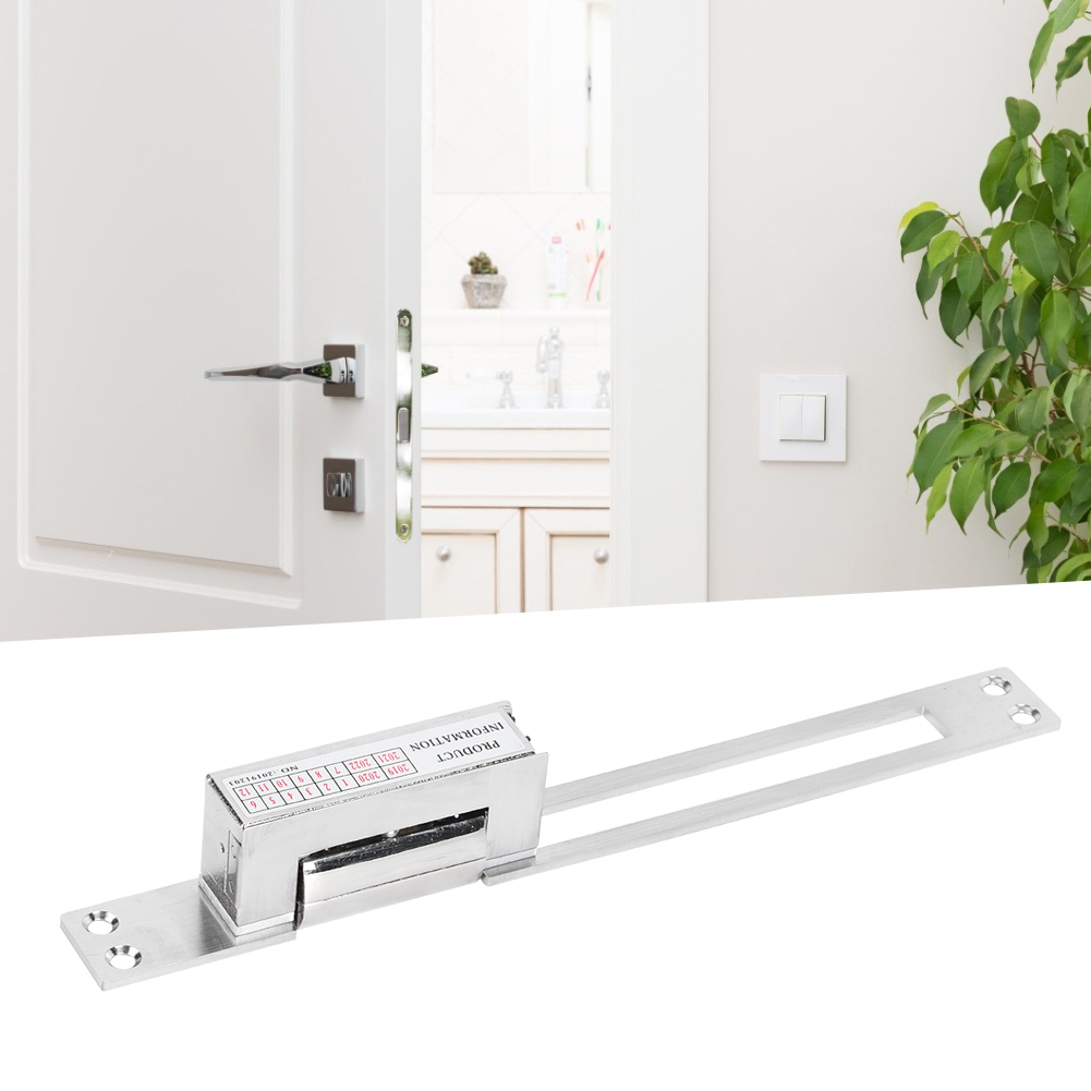 12-v-gleichstrom-türöffner Aus Edelstahl Mit Kathodensensor Für Heimsicherheits-hardware Und Werkzeuge