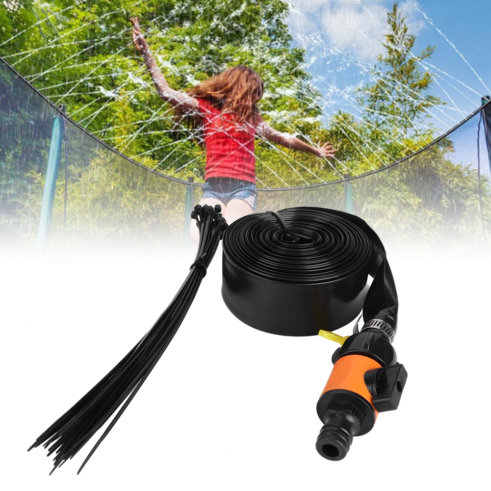 Gartenschlauch-wassersprinkler Zur Gartenbewässerung, Kühlung, Trampolinsprinkler, Kinderspielzeug Für Draußen, 15 M