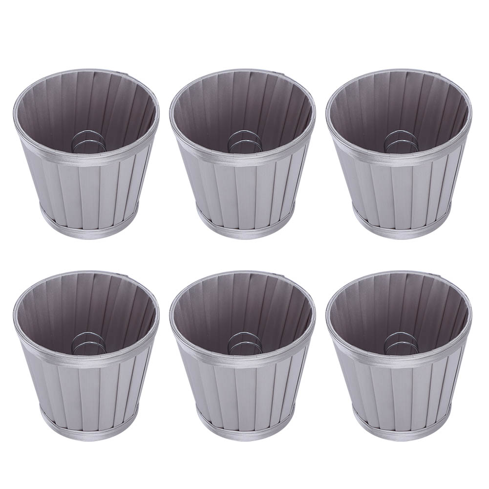 6-teiliges Lampenschirm-set Aus Stoff Für E14-glühbirnen An Kronleuchtern Und Wandleuchten