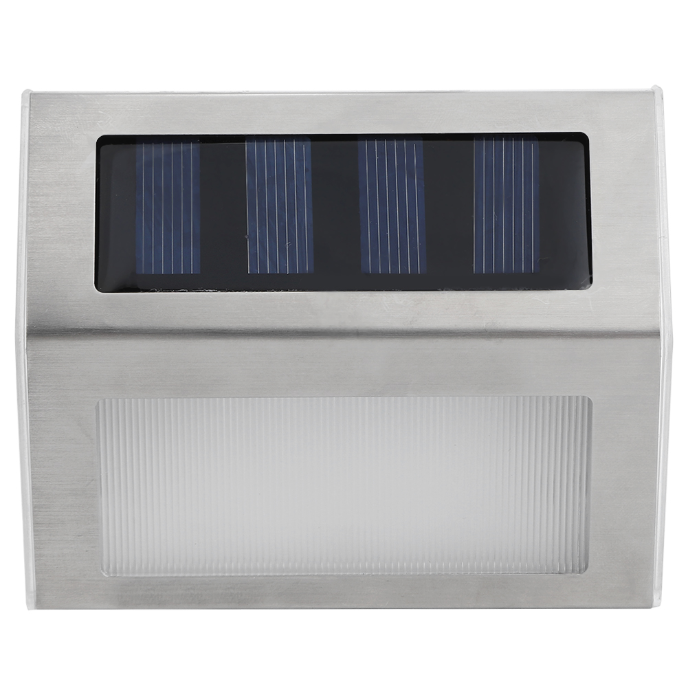 Solar-stufenleuchten, Wasserdichte Led-wandleuchten Für Treppen, Wege, Garten Und Hof