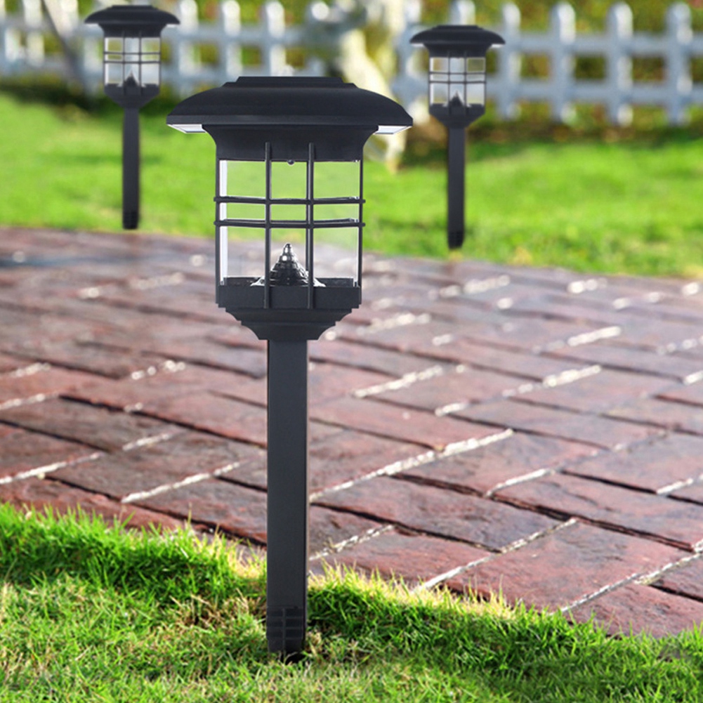 Solarbetriebene Led-gartenleuchte, Ip65 Wasserdicht, Dekorative Außenleuchte Für Garten Und Hof, Weißes Licht